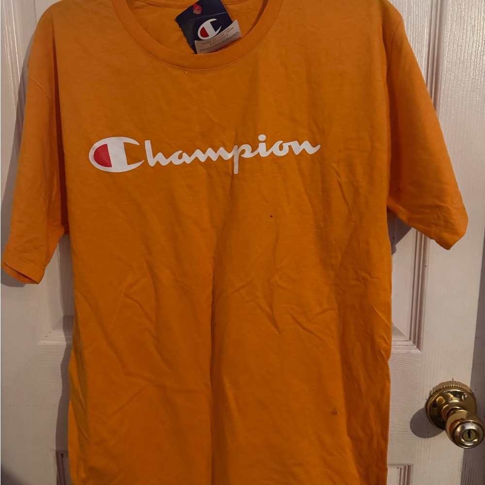 Champion Vibrant Orange Tee